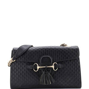 Emily Chain Flap Bag Microguccissima #237231G11B